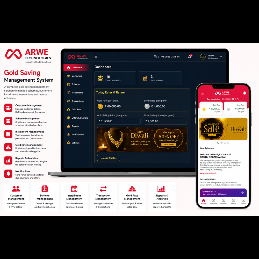 Gold Saving Management System
